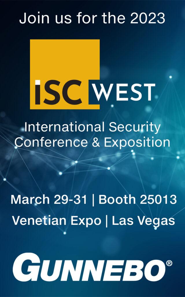 Gunnebo at ISC West March 29-31, Booth 25013